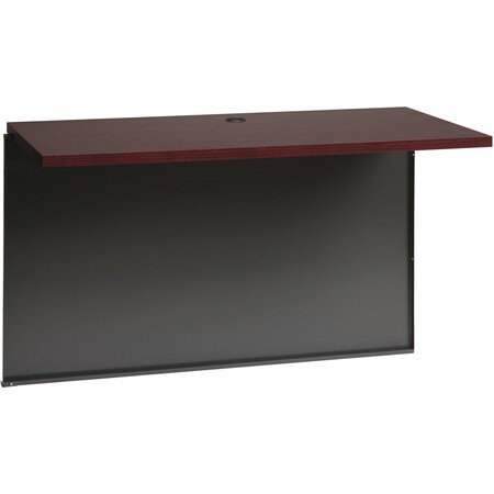 Lorell 24" D X MahoganyÂ , 48" W X LLR79166